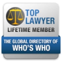 Top Lawyer Lifetime Member | The Global Directory of Who's Who